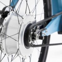 Coh&Co Erik Urban Carbon Hybrid Electric Bike - Satin Sky Blue - Image 4