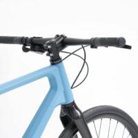 Coh&Co Erik Urban Carbon Hybrid Electric Bike - Satin Sky Blue - Image 5