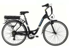Wayscral E-200 Torque Step Through Electric Bike 28" Wheel 13Ah - Black