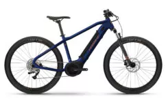 Haibike AllTrack 4 Hardtail Electric Mountain Bike, BOSCH Perf. - Metallic Midnight Blue/Bronze