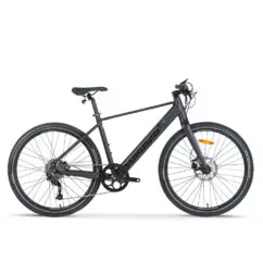 Wisper Tailwind City Crossbar Commuter Electric Bike - Black
