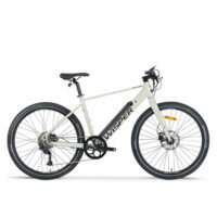 Wisper Tailwind City Crossbar Commuter Electric Bike - Stone - Image 2