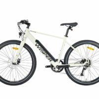 Wisper Tailwind City Crossbar Commuter Electric Bike - Stone - Image 6