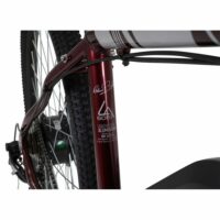 Claud Butler Haste-E Hardtail Electric Mountain Bike - Red - Image 4