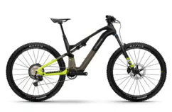 Haibike Lyke 11 Full Suspension Electric Mountain Bike, 29" Wheel - Metallic Sand/Lime