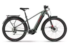 Haibike Trekking 5 HIGH All-Rounder Electric Bike 2023, 27.5" Wheel, Yamaha PW-S2 - Gloss Moss