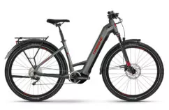 Haibike Trekking 5 LOW Hybrid Electric Bike 2023, 27.5" Wheel, Yamaha PW-S2 - Gloss Moss