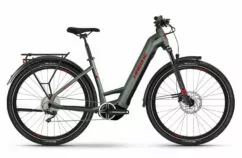 Haibike Trekking 5 LOW Hybrid Electric Bike 2023, 27.5" Wheel, Yamaha PW-S2 - Gloss Moss