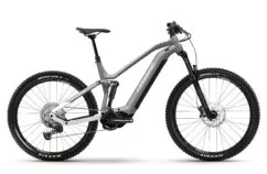 Haibike AllMtn 3 Full Sus Electric Mountain Bike 2023, Mix Wheel, Yamaha PW-X3 - Silver/White