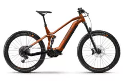Haibike AllTrail 6 Full Sus Electric Mountain Bike 2023, 27.5" Wheel, Yamaha PW-S2 - Lava Orange