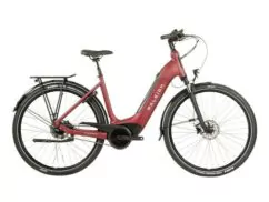 Ex Demo Raleigh Motus Tour Hub Low Step Electric Bike 2022, 51cm - Red