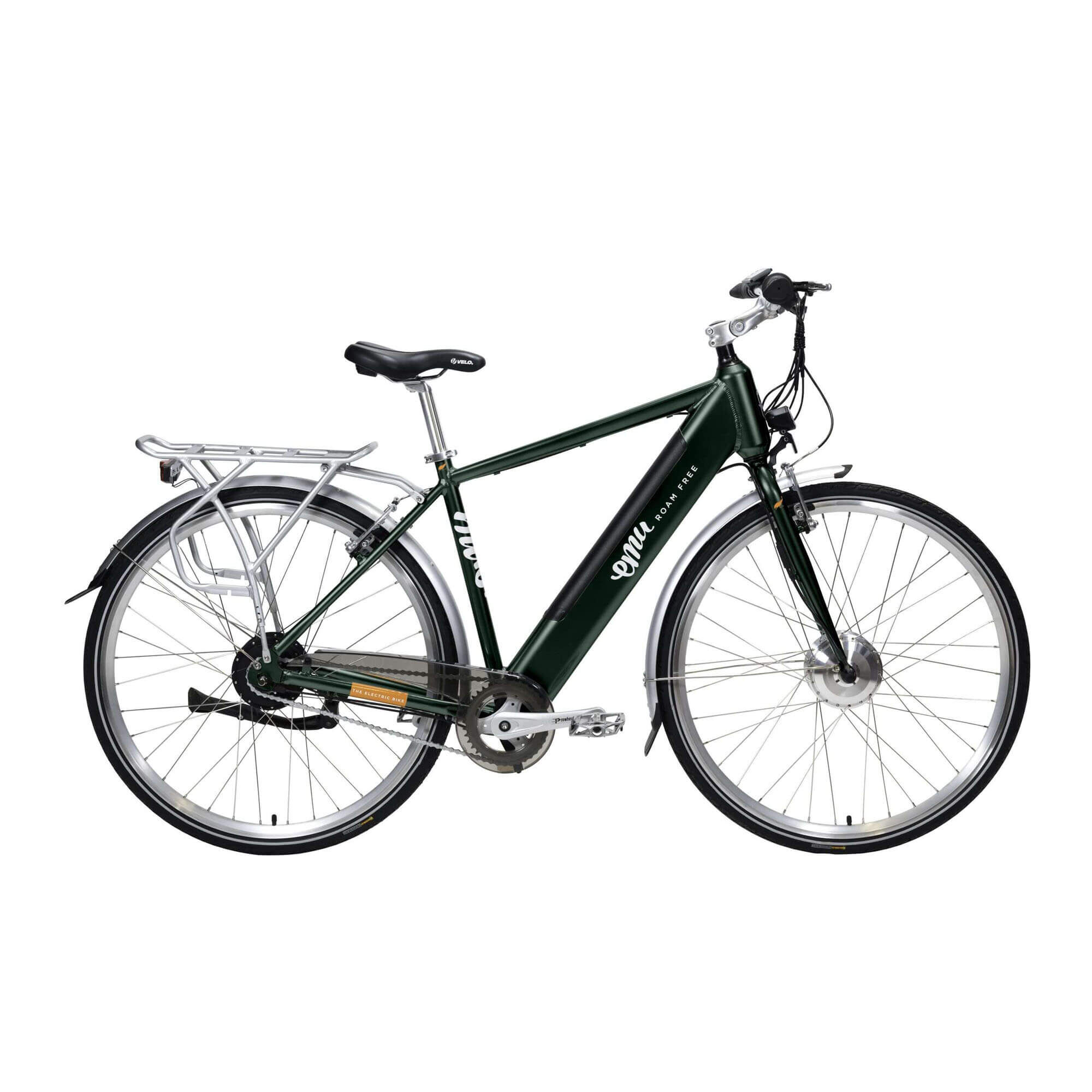 Emu Classic MK3 Crossbar Electric Bike 700c Wheel - Green