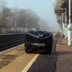 Wisper 806 Folding Bike Bag - Black