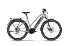 Haibike Trekking 3 Mid Hybrid Electric Bike 500wh, Bosch - Grey