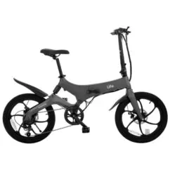 Li-Fe Force Folding Electric Bike, 20" Wheel, 7.8Ah Integrated Battery - Matt Grey