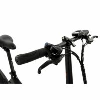 Li-Fe Force Folding Electric Bike, 20" Wheel, 7.8Ah Integrated Battery - Black/Red - Image 3