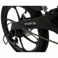 Li-Fe Force Folding Electric Bike, 20" Wheel, 7.8Ah Integrated Battery - Black/Red - Image 4