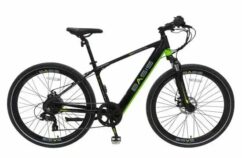 Basis Protocol Hybrid Electric Bike, Integrated Battery, 700c Wheel - Black/Green