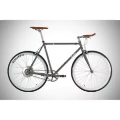 Quella Varsity Edinburgh Electric Hybrid Bike - Grey
