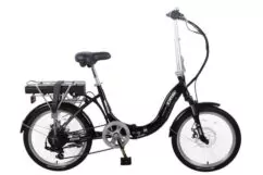 Ex Display Dallingridge Oxford Folding Electric Bike 14Ah, 20" Wheel, 6 Speed - Gloss Black