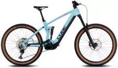 Cube Stereo Hybrid 160 HPC Race 750, 12 Speed - Ice Blue/Black