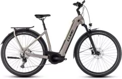 Cube Kathmandu Hybrid Pro 750 Easy Entry Electric Bike - Flash Stone
