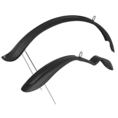 M-Wave Mudguard Set MudMax III with V-stay for 26-29" Wheels - Front and Rear