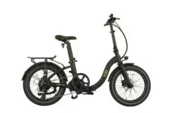 E-Go Step Folding Electric Bike 250w, 20in Wheels, 14Ah LG Battery - Black