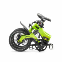 MiRider One 16" Folding Electric Bike - Acid Green - Image 2