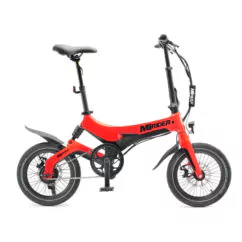MiRider One 16" Folding Electric Bike - Eclipse Red