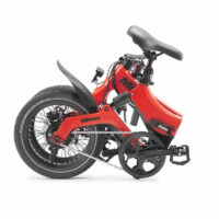 MiRider One 16" Folding Electric Bike - Eclipse Red - Image 2