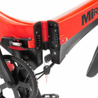 MiRider One 16" Folding Electric Bike - Eclipse Red - Image 4