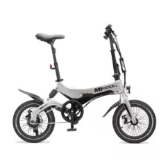 MiRider One 16" Folding Electric Bike - Silver