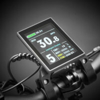 MiRider One GB3 16" Wheel Folding Electric Bike - Acid Green - Image 7
