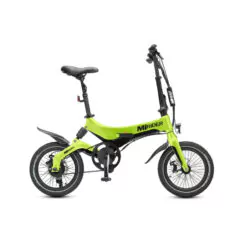 MiRider One GB3 16" Wheel Folding Electric Bike - Acid Green