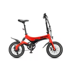 MiRider One GB3 16" Folding Electric Bike - Eclipse Red