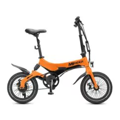 MiRider One GB3 16" Folding Electric Bike - Ember Orange