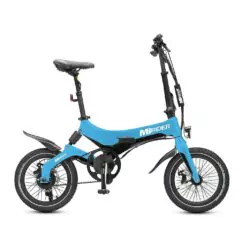 MiRider One GB3 16" Folding Electric Bike - Azure Blue