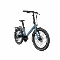 Ex Demo Eovolt Evening 24in Wheel Origins Semi Folding Electric Bike - Blue - Image 2