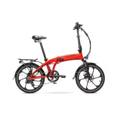 Ampere Mode Electric Folding Bike - Red