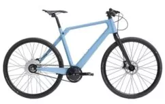 Ex Demo Coh&Co Erik Urban Carbon Hybrid Electric Bike - Satin Sky Blue