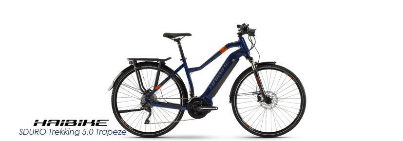 Haibike SDURO Trekking 5.0 Trapeze Hybrid Electric Bike