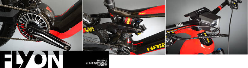 Haibike XDURO NDURO 10.0 Flyon e-MTB at E-Bikes Direct