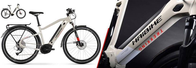 Haibike Trekking 4 Electric Hybrid Bike at E-Bikes Direct