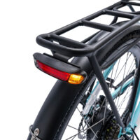 Ex-Demo Ampere Deluxe 700c Step Through Hybrid Electric Bike - Pearl Blue - Image 6