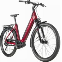 Lapierre E-Explorer 4.4 Low Step Hybrid Electric Bike, Bosch 400Wh - Red - Image 2