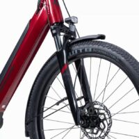 Lapierre E-Explorer 4.4 Low Step Hybrid Electric Bike, Bosch 400Wh - Red - Image 6