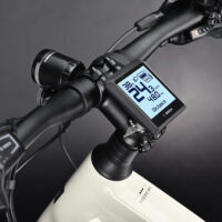 Haibike Trekking 3 High Hybrid Electric Bike 500wh, Bosch - Grey - Image 4