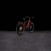 Cube Touring Hybrid EXC 625, 12 Speed - Red/White - Image 2