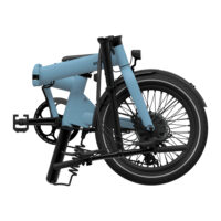 Eovolt Afternoon 20in Wheel Origins Folding Electric Bike - Horizon Blue - Image 3
